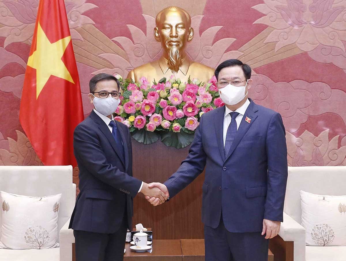 Le président de l’AN reçoit les ambassadeurs sud-coréen et indien