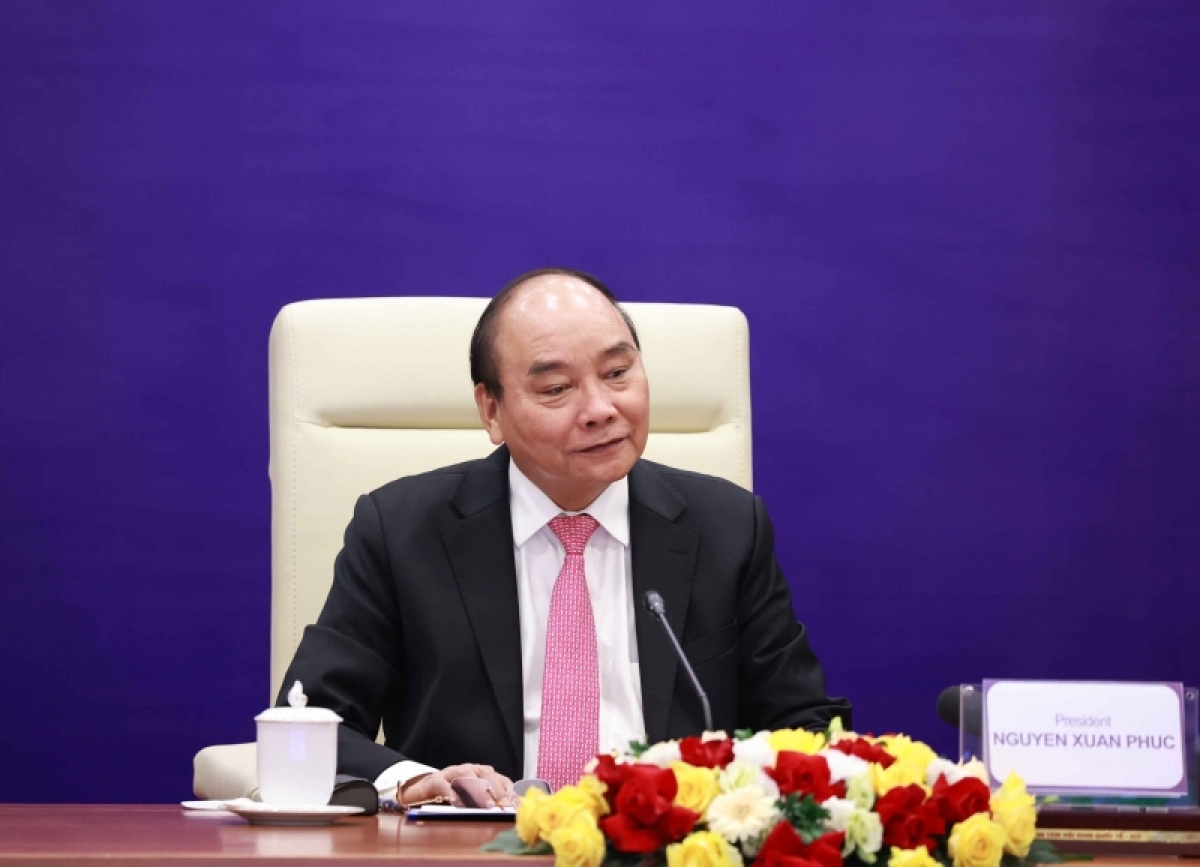 Le président vietnamien assiste au dialogue entre les dirigeants de l’APEC et l’ABAC