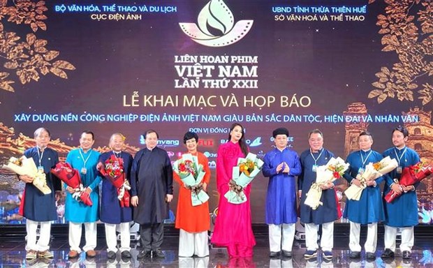 Clap de début pour le 22e Festival du film du Vietnam
