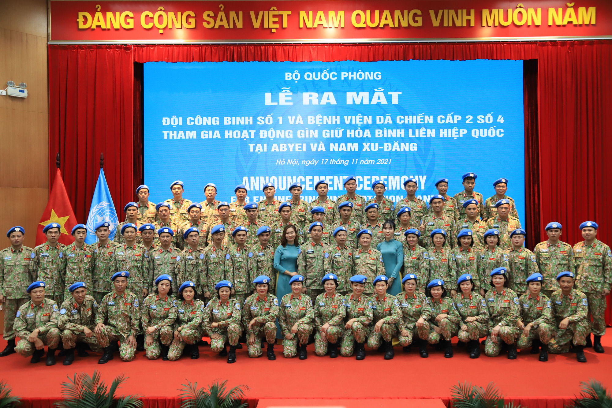 Le Vietnam lance sa première équipe du génie pour le maintien de la paix