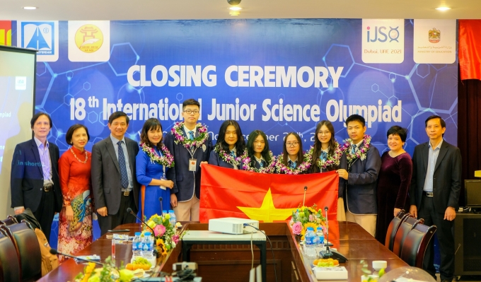 Le Vietnam réalise un exploit sans précédent aux Olympiades internationales des sciences de la jeunesse