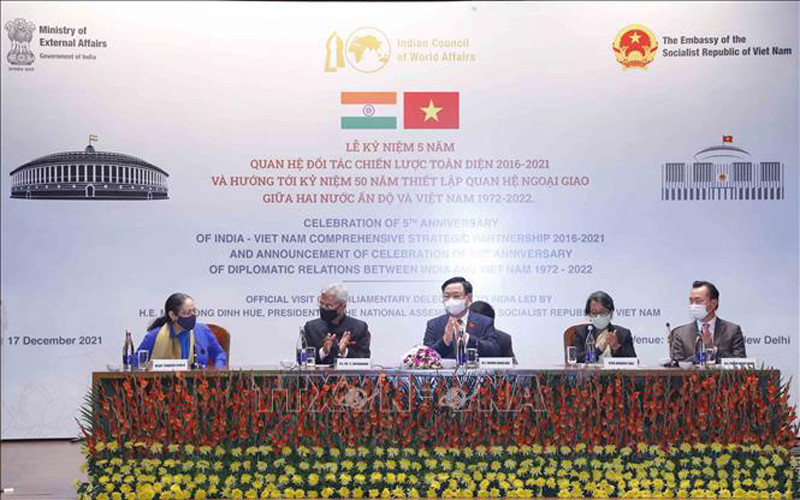 Célébration du 5e anniversaire du partenariat stratégique intégral Vietnam - Inde