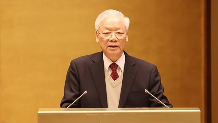 Allocution du Secrétaire général du PCV Nguyen Phu Trong à la Conférence nationale sur les affaires extérieures