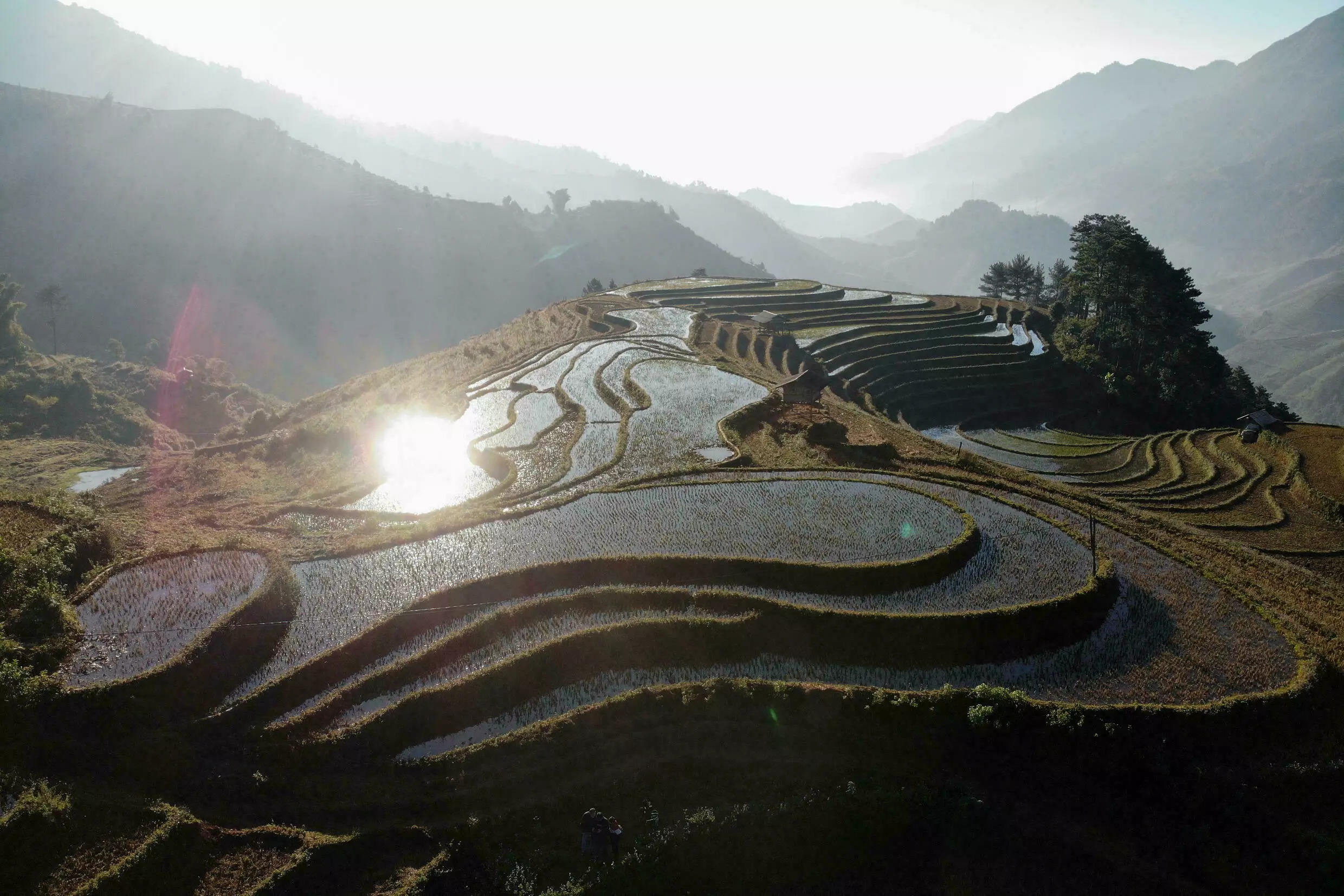 Les rizières en terrasses de Mu Cang Chai dans un journal français