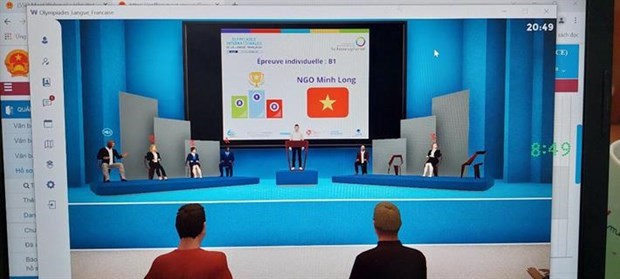 Un Vietnamien primé aux Olympiades internationales de langue française 2021