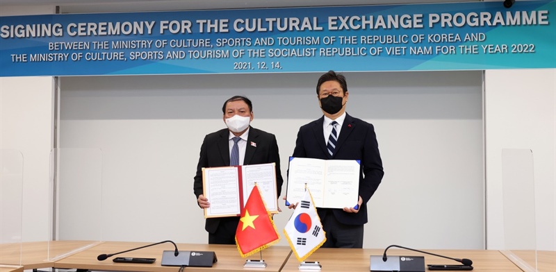 Développement des relations culturelles entre la R de Corée et le Vietnam