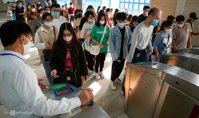 La ligne de métro Cat Linh - Hà Dông a déjà accueilli un million de passagers