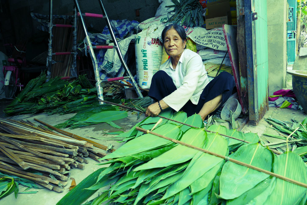 Le Vietnam exporte pour des millions de dollars de feuilles de bambou et de manioc