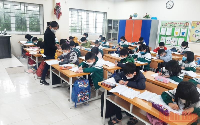 Près de 94 des élèves suivent des cours en présentiel