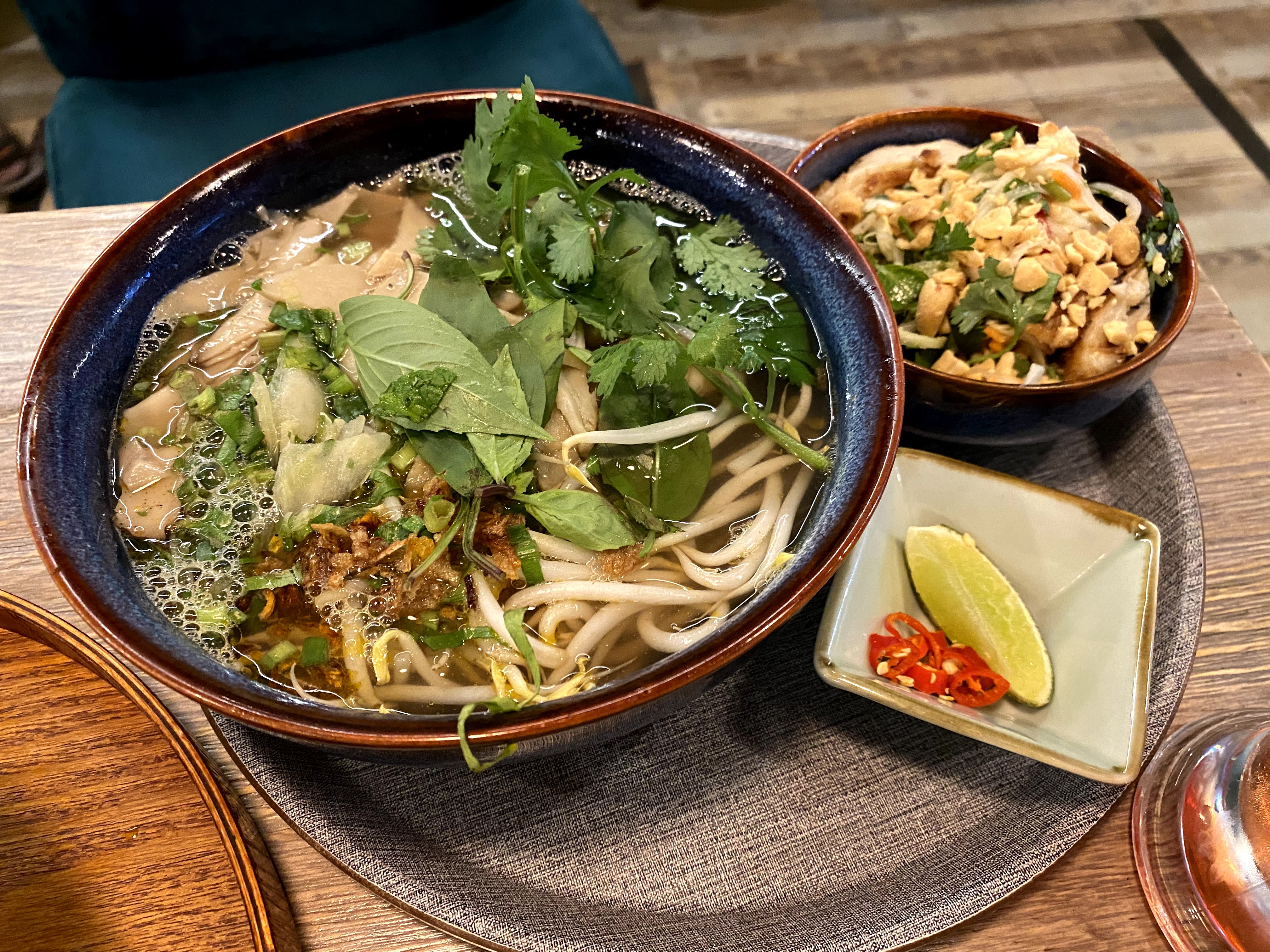 Le pho vietnamien en tête de liste des 50 meilleurs plats végétaliens à Singapour en 2022
