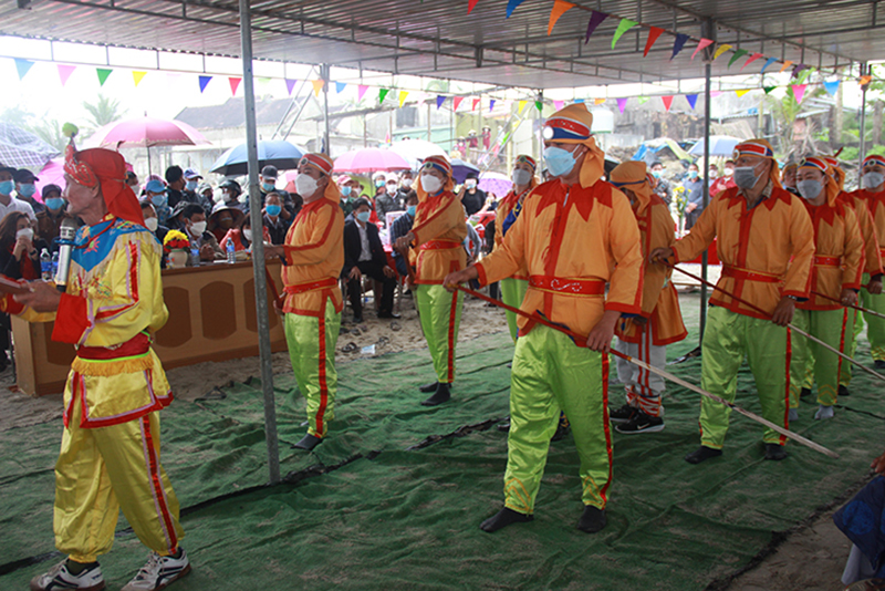Festival de Cau Ngu du Nouvel An dans la mer de Quang Nam