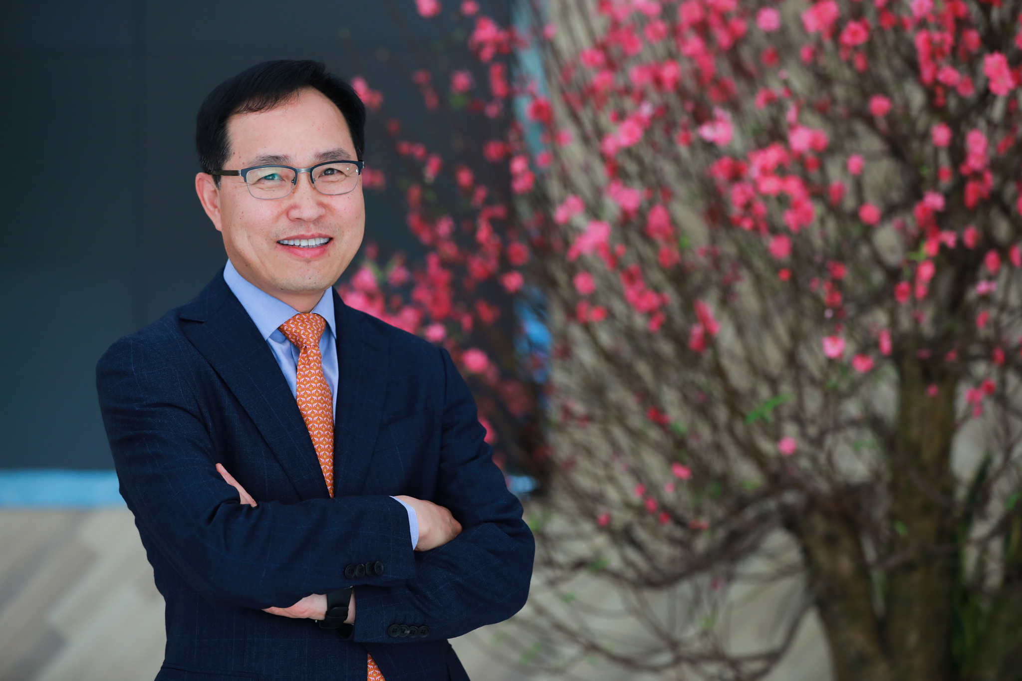 Le directeur général Choi Joo Ho  Le Vietnam est la deuxième maison de Samsung