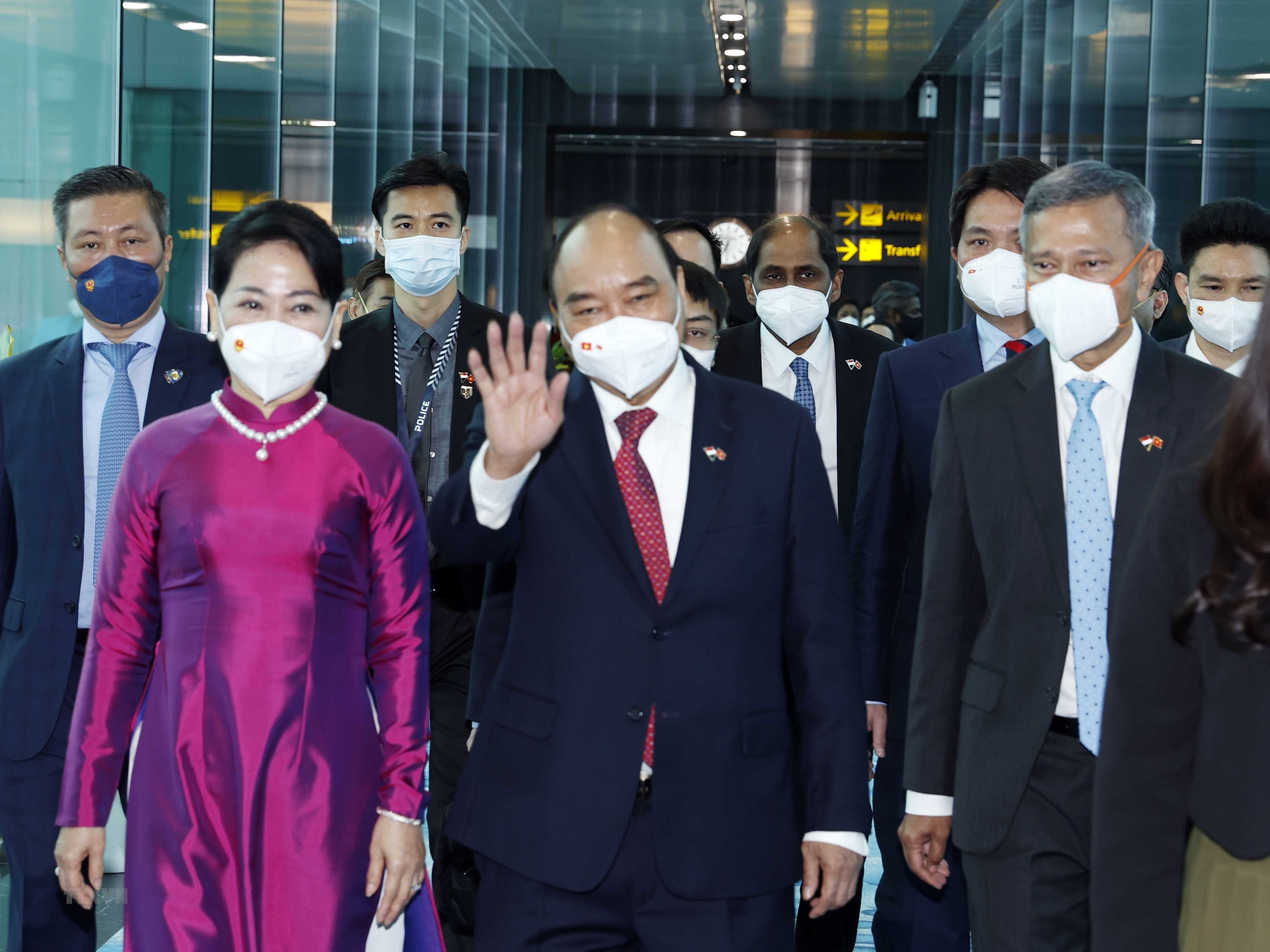Le président Nguyên Xuân Phuc conclut sa visite d’État à Singapour