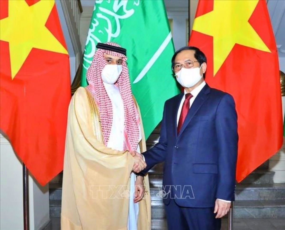 Vietnam - Arabie saoudite Entretien entre les ministres des Affaires étrangères