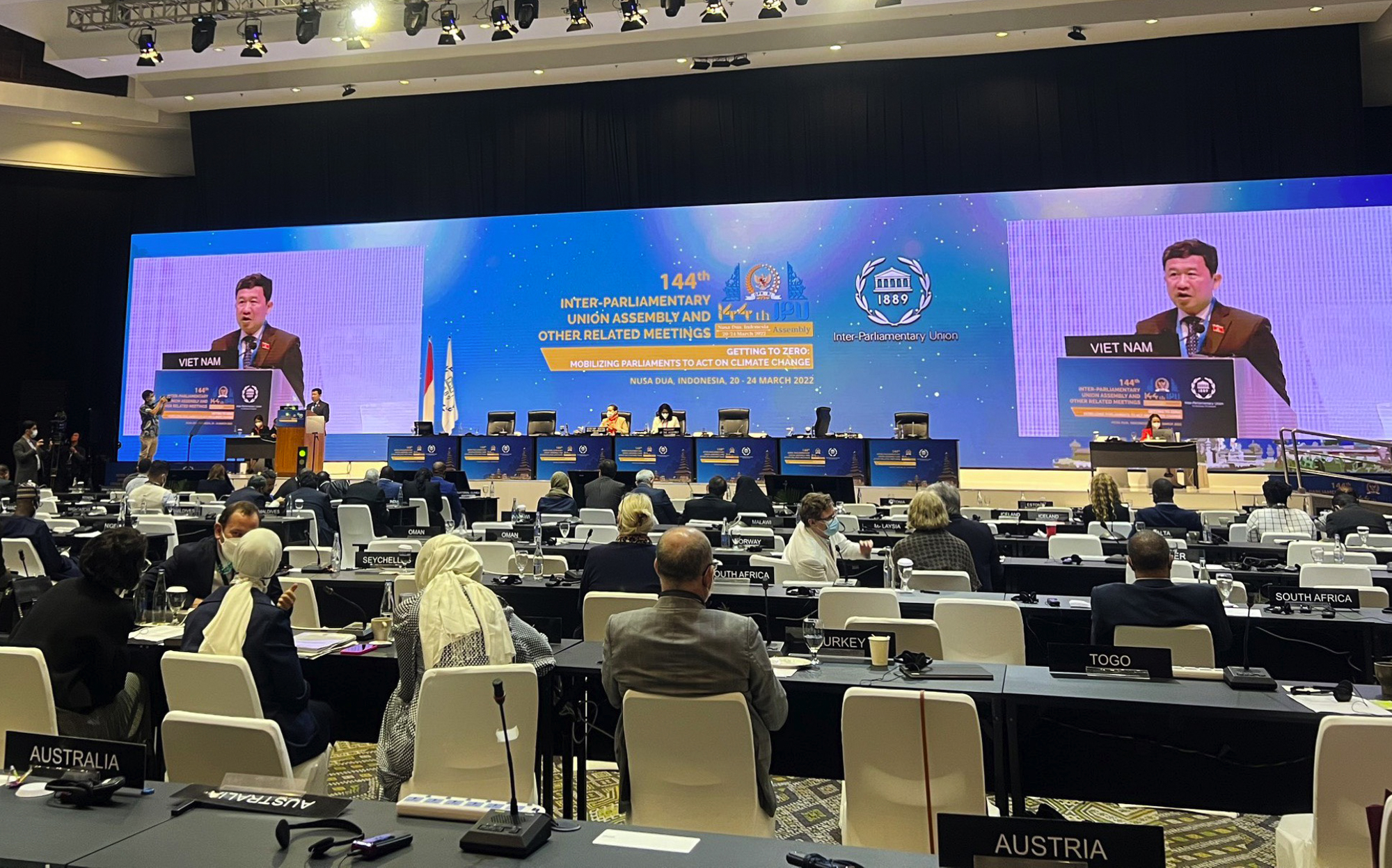 Le Vietnam a apporté des contributions actives à l’UIP-41