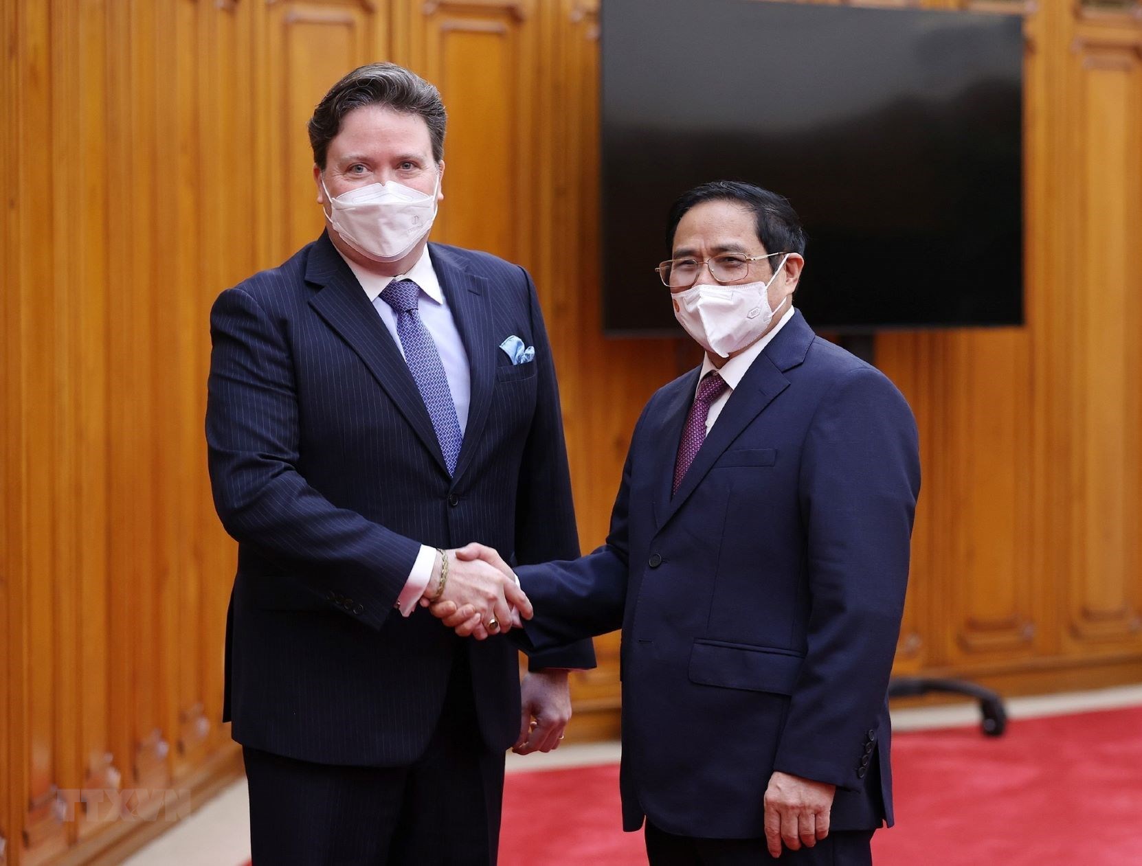 Le Premier ministre reçoit l’ambassadeur des États-Unis au Vietnam