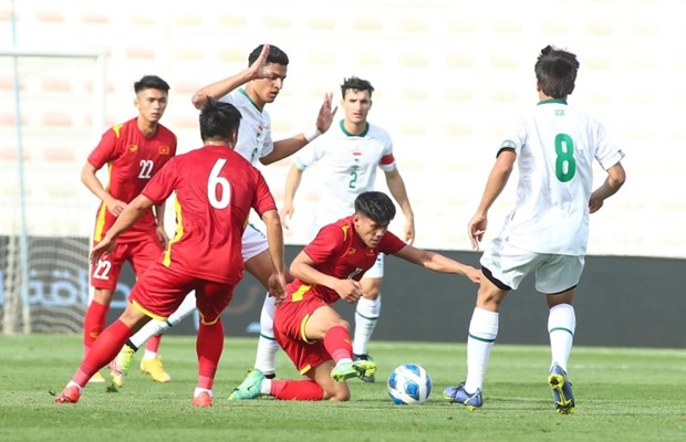 Les U23 du Vietnam font match nul sans but avec l Irak à la Coupe de Dubaï 2022