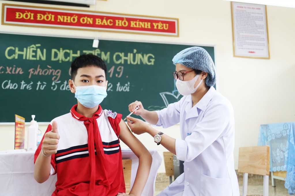 Plus de 12 400 enfants de 5 à moins de 12 ans vaccinés contre le COVID-19