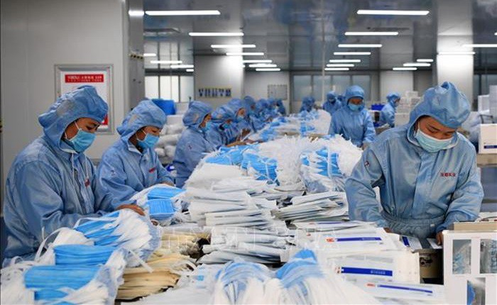 Les exportations nationales de masques médicaux en baisse de plus de 68