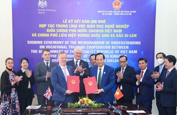 Le Vietnam et le Royaume-Uni coopèrent dans la formation professionnelle