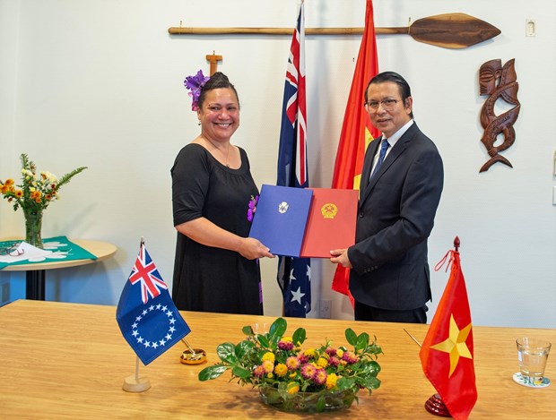Le Vietnam et les Îles Cook établissent des relations diplomatiques