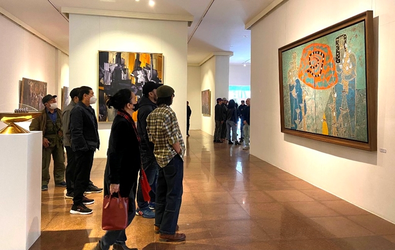 Trente peintures et sculptures à l exposition Nouveaux jours