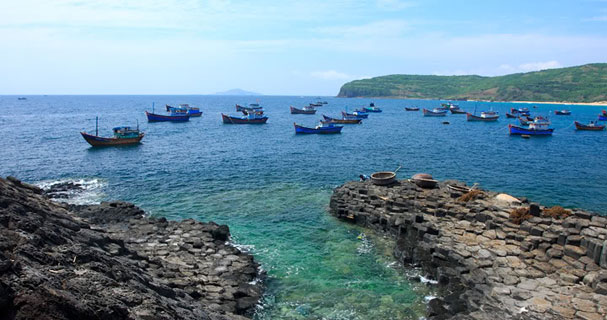 Ganh Da Dia, une curiosité géologique à Phu Yen