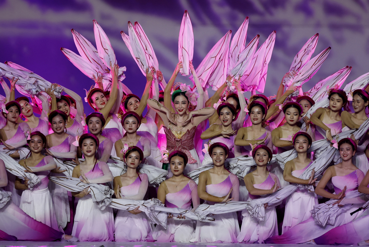 Les couleurs du Vietnam à la cérémonie d ouverture des SEA Games 31