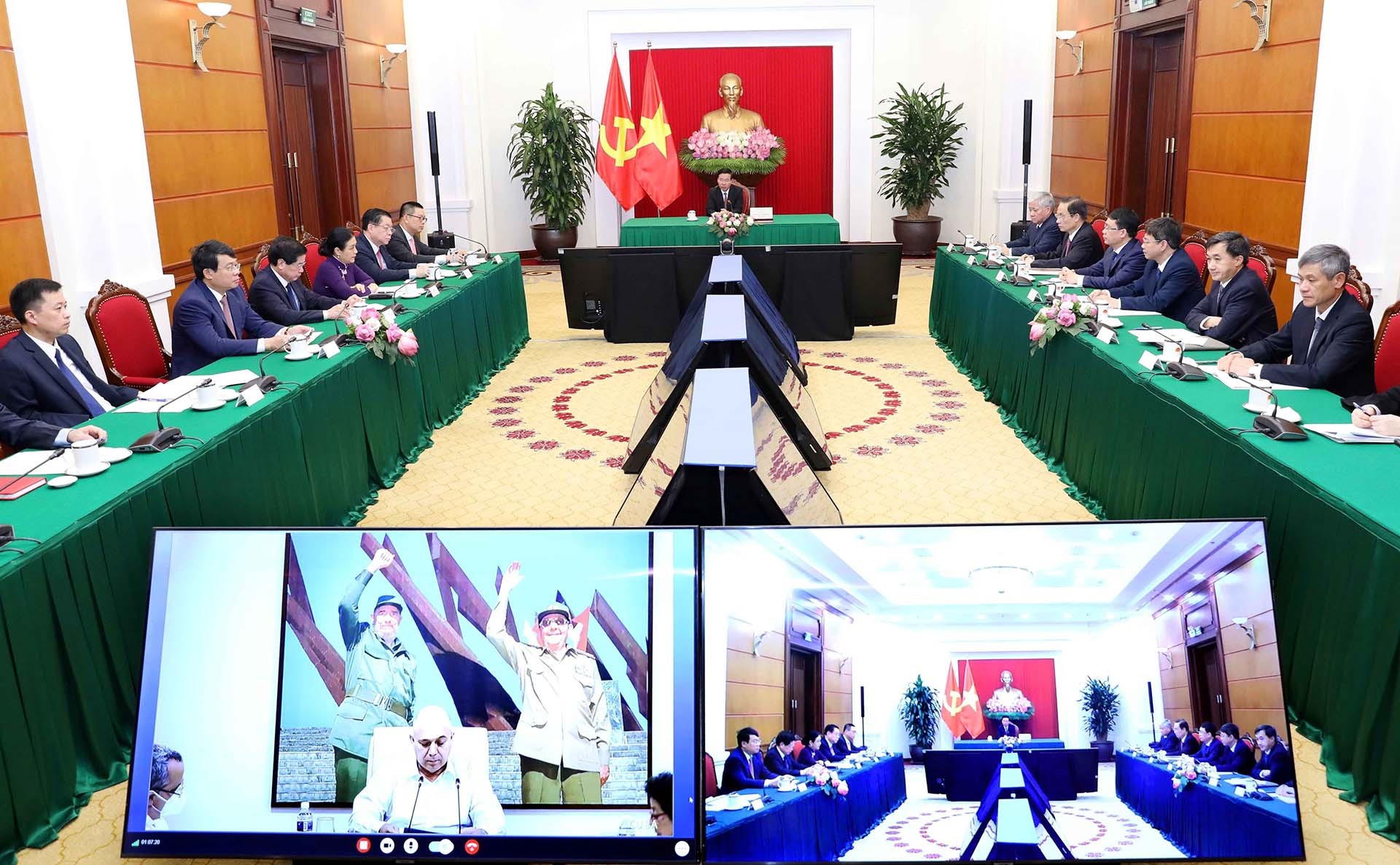 Renforcement des relations entre les Partis vietnamien et cubain