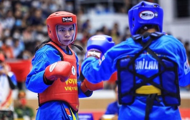 SEA Games 31 l’équipe de Vovinam du Vietnam en tête de la région