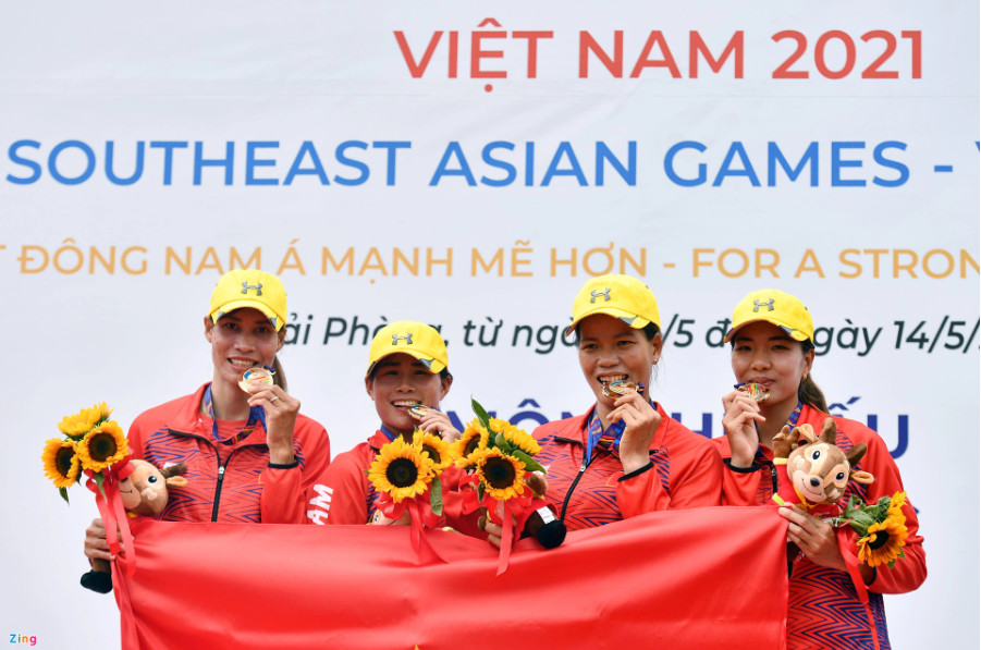 SEA Games 31 l aviron vietnamien décroche une médaille d or supplémentaire