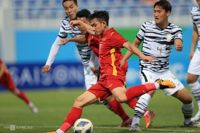 Coupe d Asie U23 un match nul 1-1 entre le Vietnam et la R de Corée