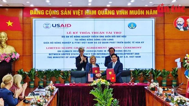 Climat l USAID soutient l agriculture dans le delta du Mékong