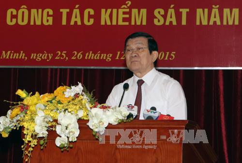 国家主席：提高打击犯罪工作质量与效率是检察部门的重大政治责任