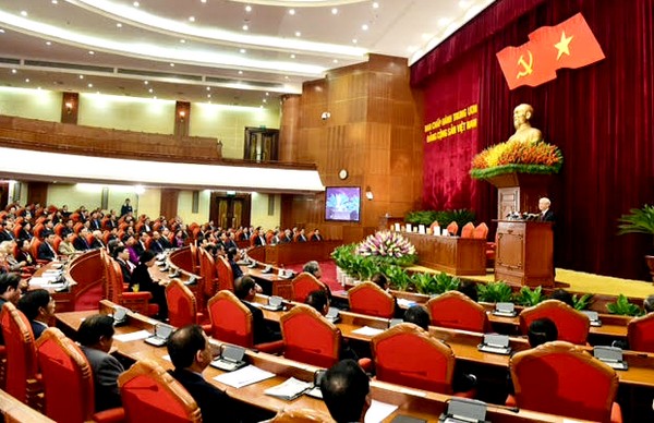 越共十一届十三中全会最后一天新闻公告