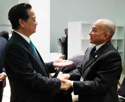 阮晋勇总理会见世界各国和各组织的领导人