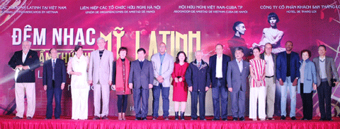 第7次拉丁美洲音乐晚会在河内举行