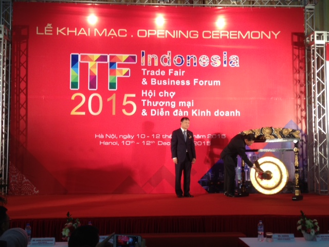 印尼大型贸易博览会首次在越南举行