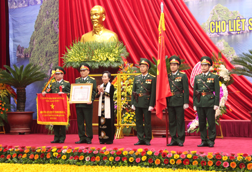 广宁省武装力量荣获“人民武装力量英雄”称号