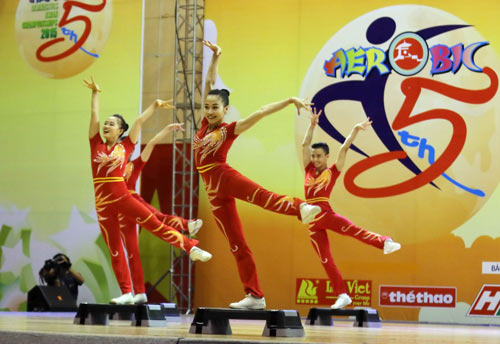 第五届亚洲健美操锦标赛：越南队登顶