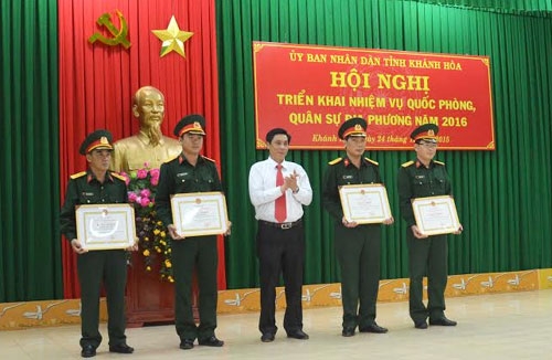 庆和省展开落实2016年地方军事国防任务