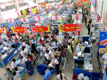 越南跻身亚洲最为发展的五大零售市场名单