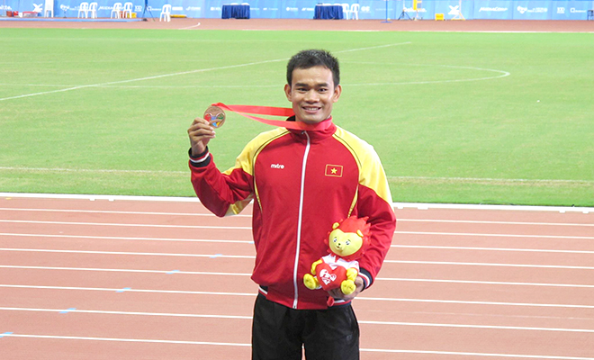 第八届东南亚残运会：越南体育团居第三位