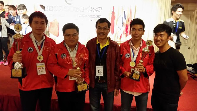 2015年第一届亚洲围棋锦标赛：杜庆平夺金