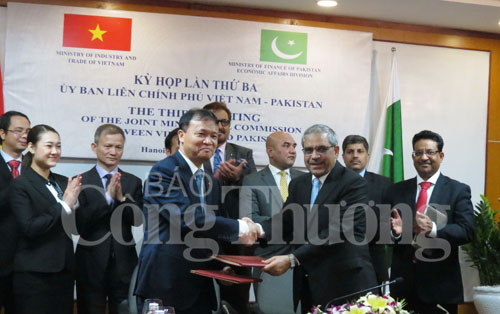 加强越南和巴基斯坦经济合作