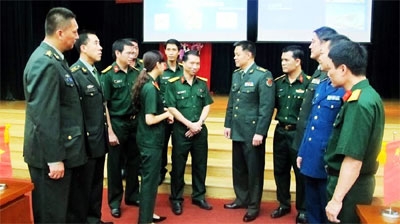 越南与中国交流参加联合国维和行动经验