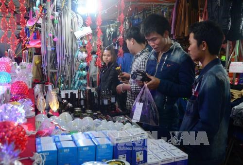 2016年春季奠边边境贸易展销会开展