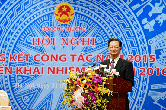 政府总理阮晋勇：充分利用融入国际经济优势推动出口