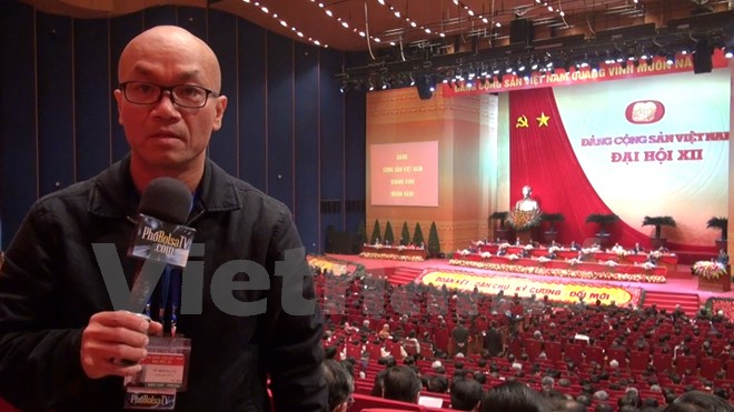 海外越侨媒体首次报道有关越共十二大信息