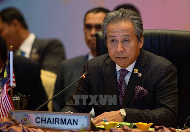 马来西亚谴责中国在十字礁试飞